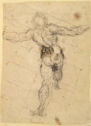Study of a Male Nude from Behind